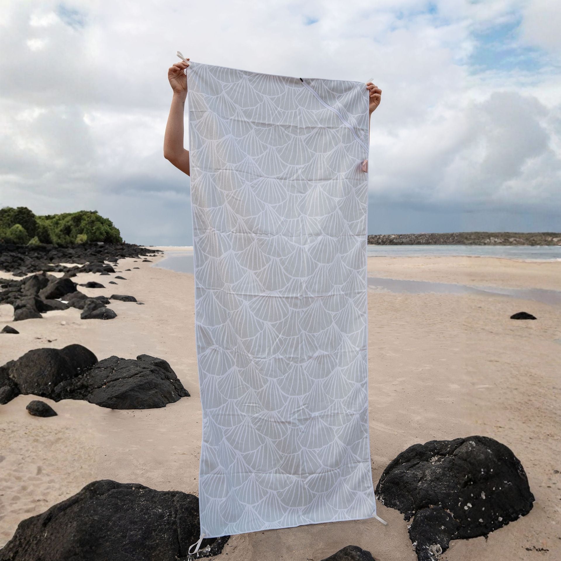 Seychelles Sand Free Beach Towel With Pocket