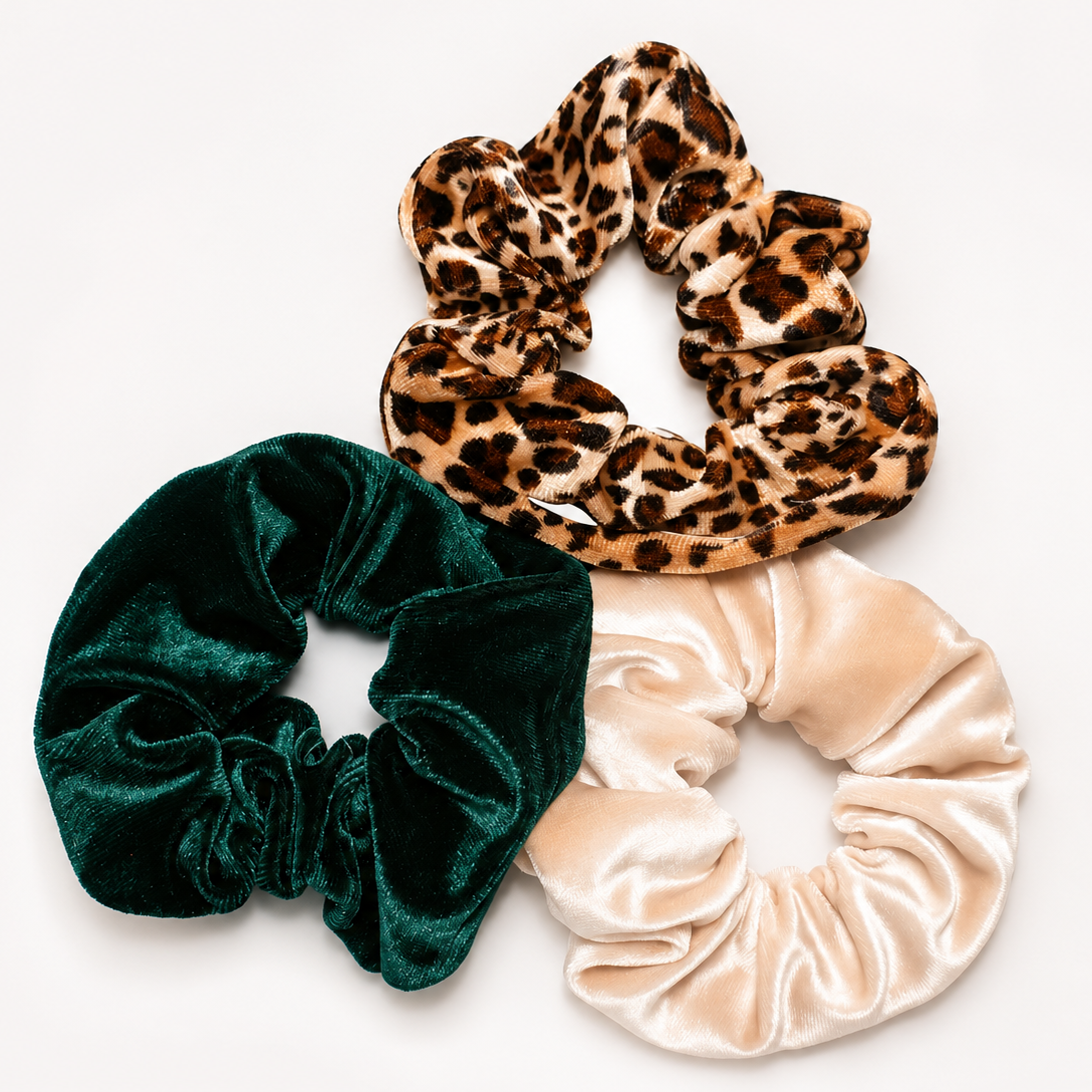 Secret Scrunchies Leopard 3pk