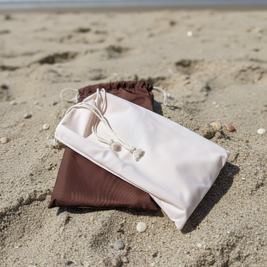 Nomadique Co Beach Headrest – comfy, packable, and ideal for sunsets, reading, or people watching.