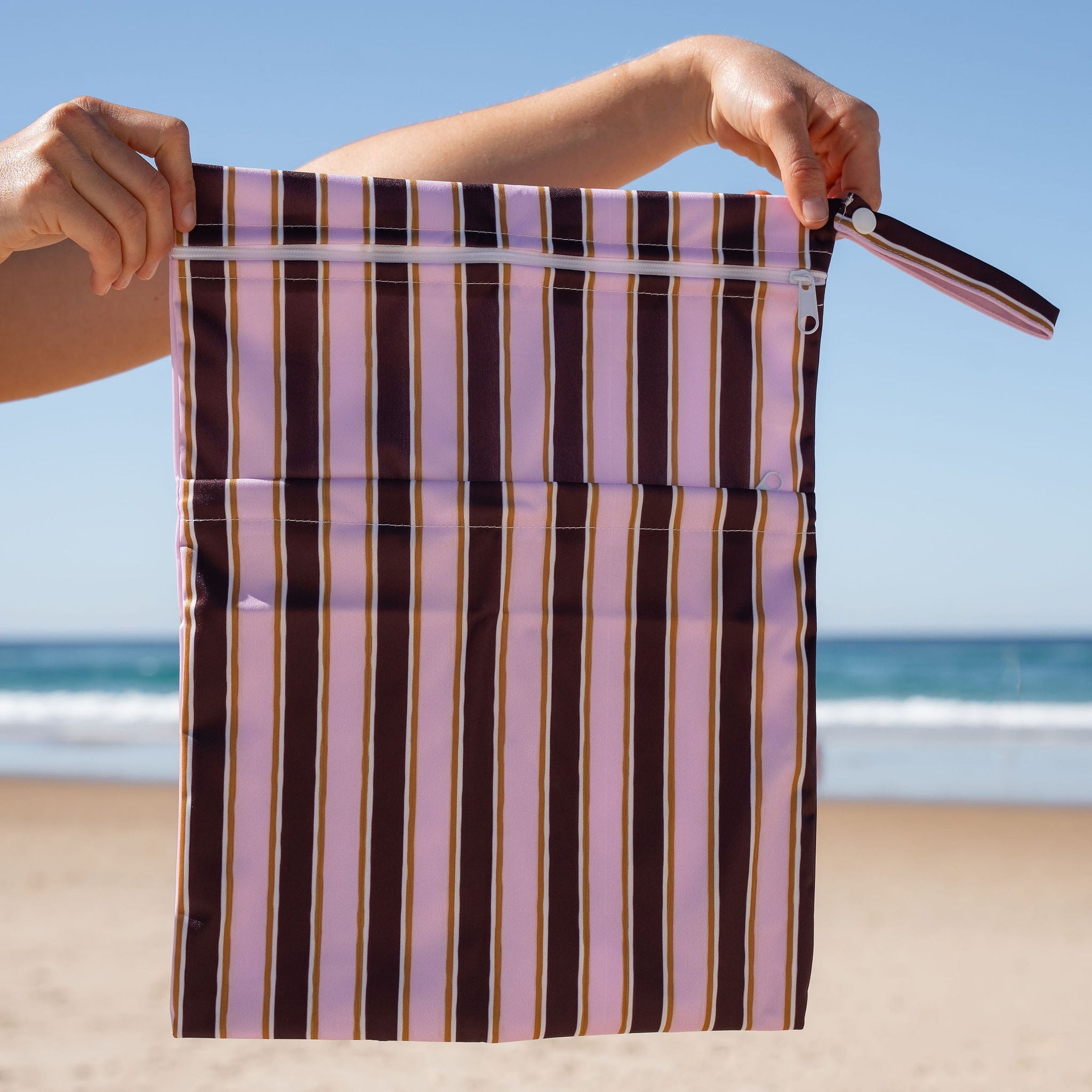 Wet Bag Cherry Stripe