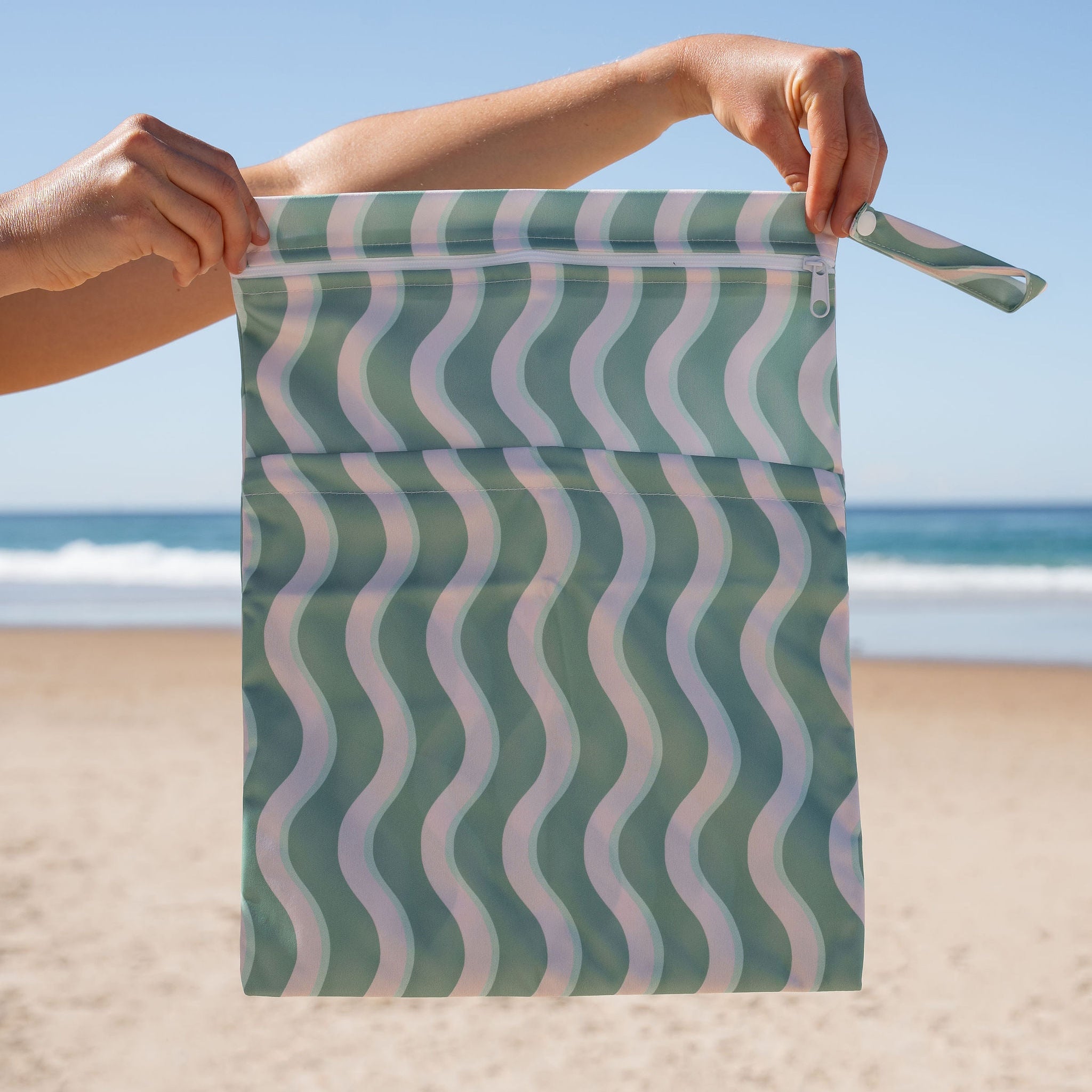 Wet Bag Green Wave
