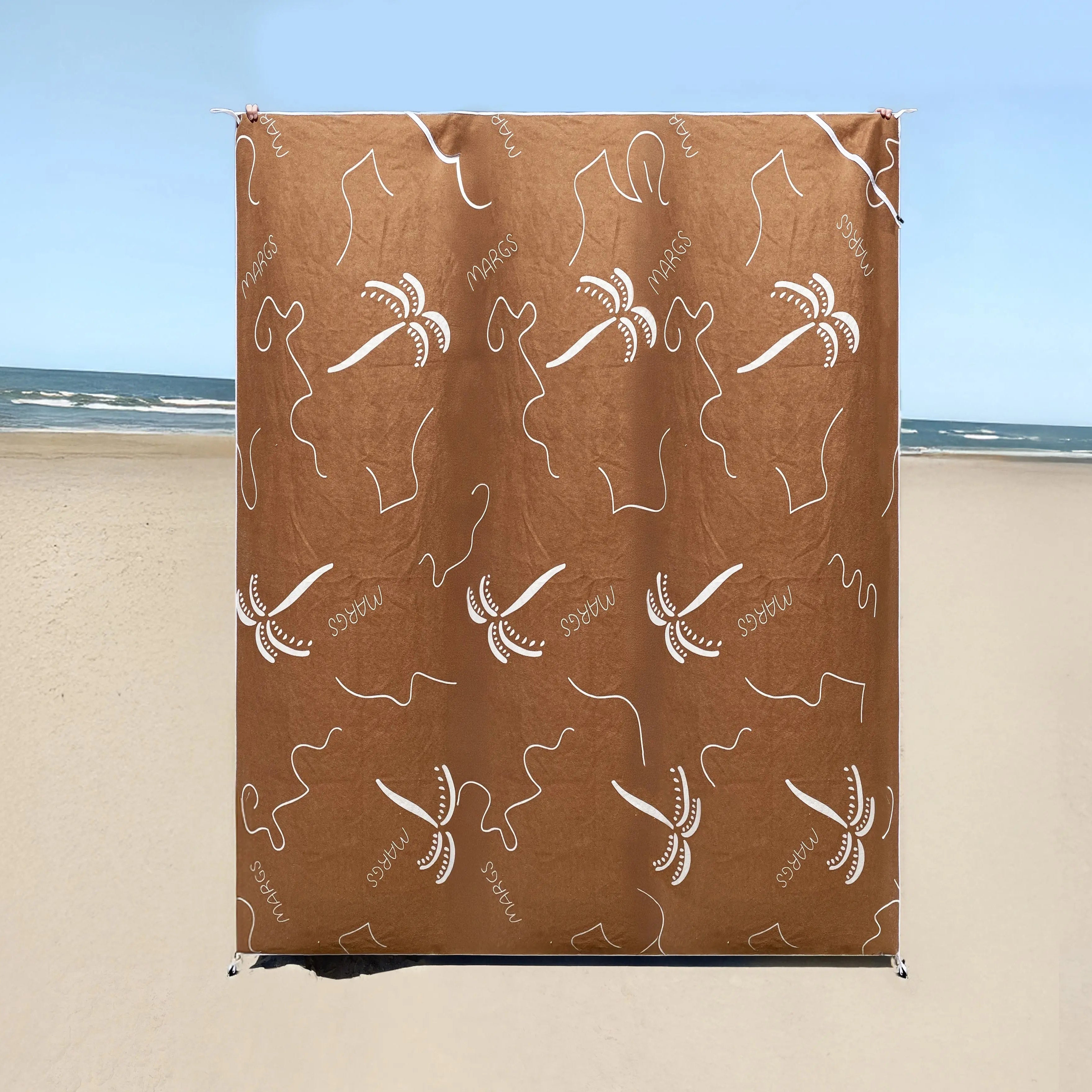 XL Phuket Sand Free Beach Towel with Pocket Nomadique Co