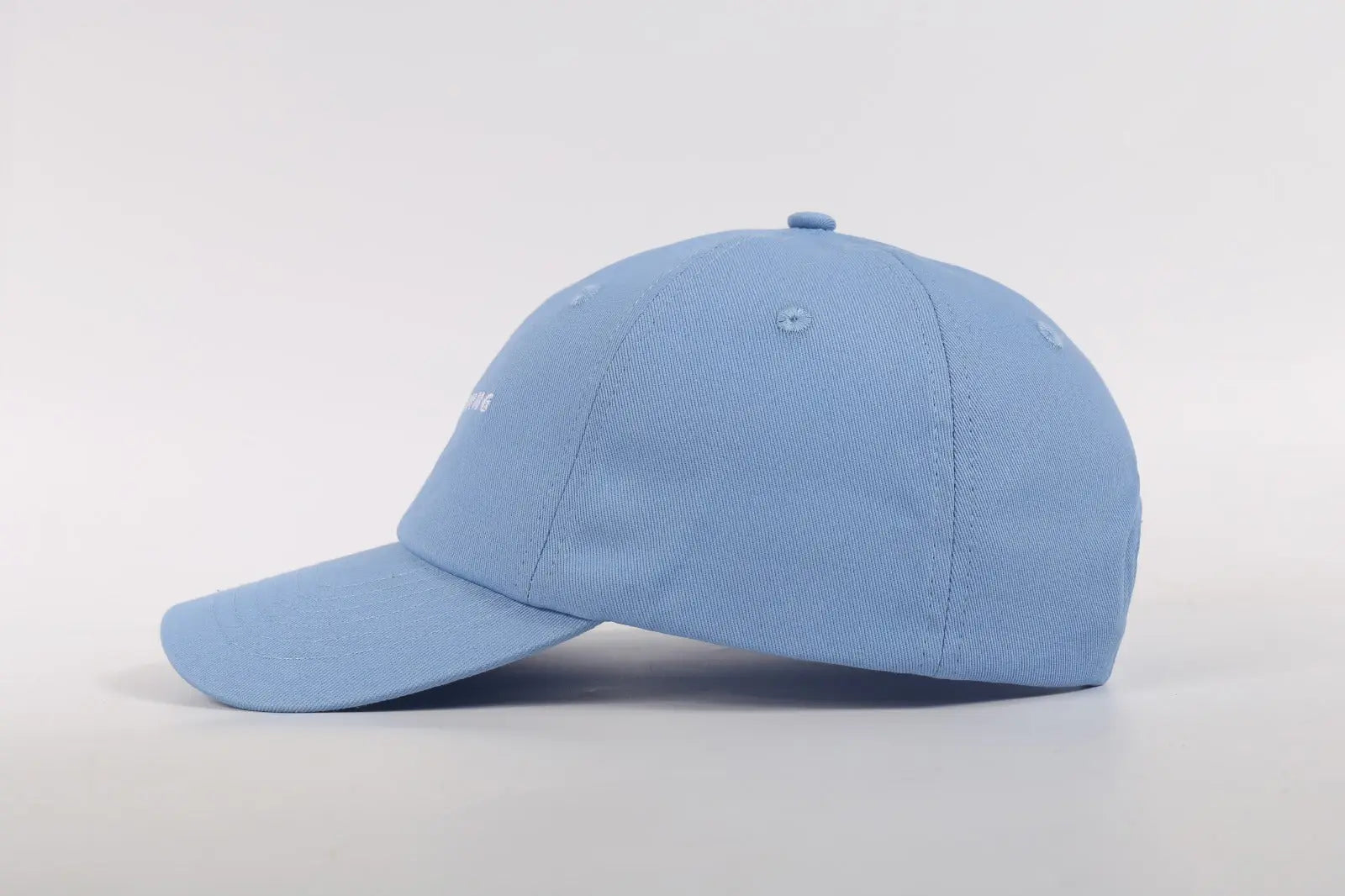 baby blue funny trending slogan womens australia beach baseball cap hat slow living era 