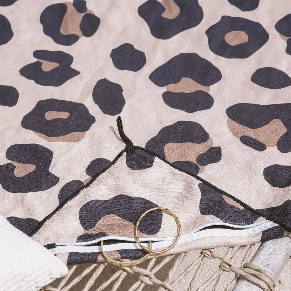 leopard_print_aussie_beach_towel_sand_free_towel_with_pocket